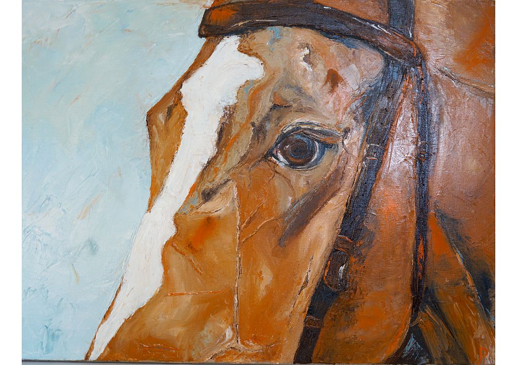 Seraphina - Print & Original Equestrian Oil Painting for Sale